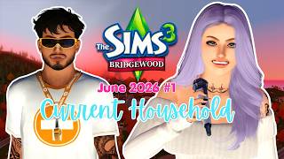 a singer and a lifeguard | Let's Play: The Sims 3 Current Household June 2026 #1