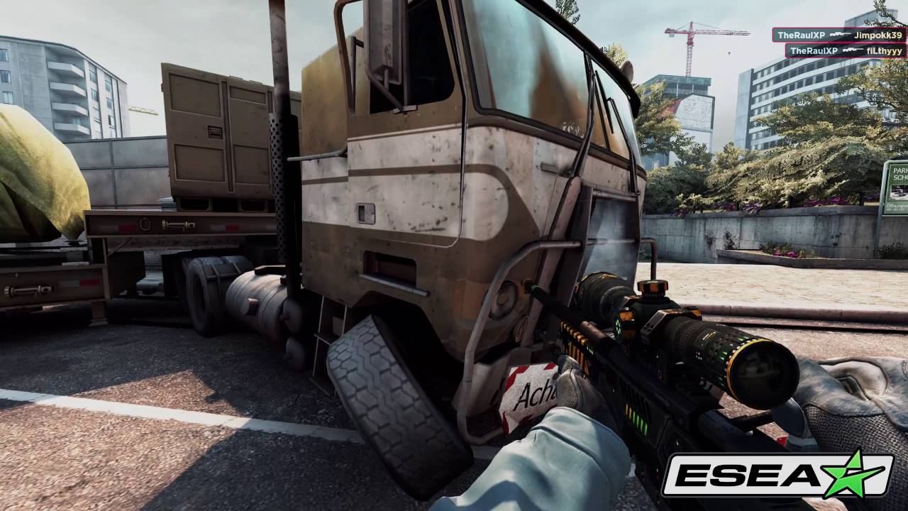 CS: GO VAC Shot by TheRaulXP - 4K AWP Round with Jumping Wallbang