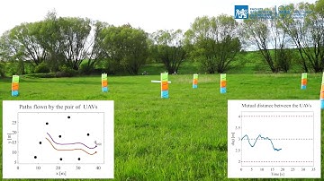 Cooperative transport of large objects by multiple UAVs