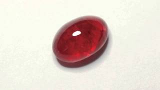 Celebrity 8.67-Carat Attractive Cabochon-Cut Ruby from Tanzania (Unheated) Profile