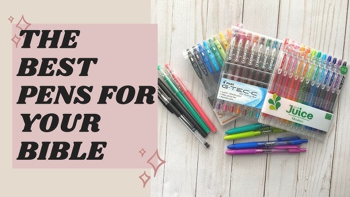 Pens That Don't Bleed Through - Let's Review These No-Bleed Pens and Other  Supplies from Mr. Pen. 