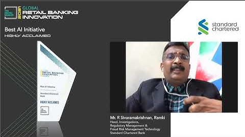 GRB21 - Best AI Initiative (Highly Acclaimed - Standard Chartered Bank)