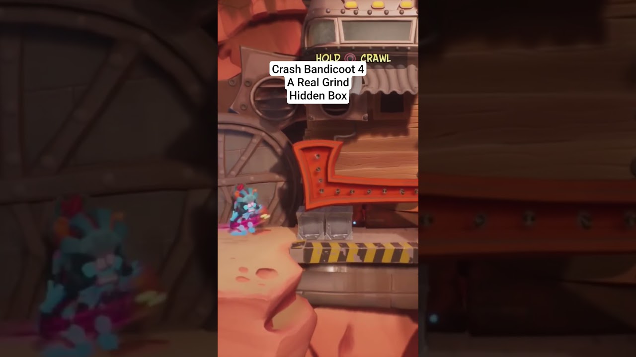 Hidden Box A Real Grind Crash Bandicoot 4 