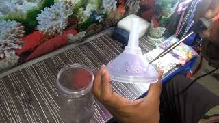 How to make an aquarium filter at home in 15 minutes -try it yourself