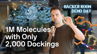 Cut Drug Discovery Docking Costs 100x | AI Drug Discovery Demo | Hacker Room Demo Day