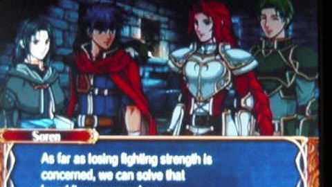 Fire Emblem:Path of Radiance (hard mode) Chapter 8:Despair and Hope Part 1/3