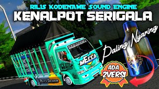 KODENAME SOUND SERIGALA PALING NYARING ADA 2 VARIAN ||BUSSID V3.6.1