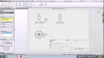 Importing 3D models into 2d Technical drawings solidworks