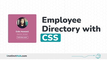 Styling Employee Directory With CSS