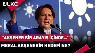 Meral Akşenerin Bundan Sonraki Adımı Ne?