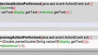 Java NetBeans Calculator 5of5
