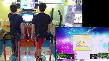 [DDR2014] NLS vs ASKE - 灼熱Beach Side Bunny (BSP vs ESP) 999610 pfc AAA vs 980190 gfc AA 2014.10.04