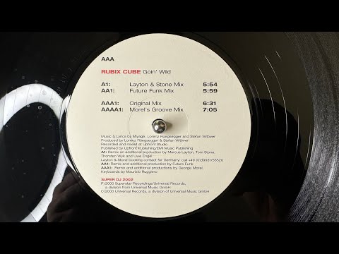 Rubix Cube — Rubix Cube – Goin' Wild (Morel's Groove Mix) - Superstar Recordings – SUPER DJ 2002 (2000)