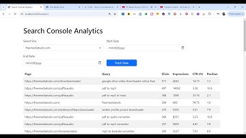 Build a Node.js Express Google Search Console API With OAuth2 to Fetch Website SEO Data in Browser