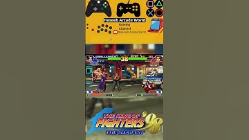 KOF98 🔥kyo VS Mai🔥 #Haseebarcadeworld #Thekingoffighter98 #Fightcade2 #Shorts