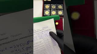 Наскільки подорожчав набір золотих монет «Знаки зодіаку» #монети #золото