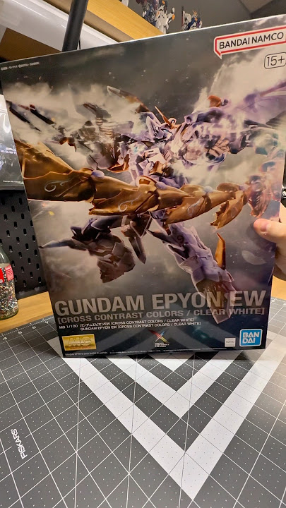 Quick Unboxing MG Gundam Epyon Cross Contrast Colors #gundam #gunpla #plamo #bandai