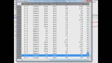 Descriptive Statistics in R & R Commander