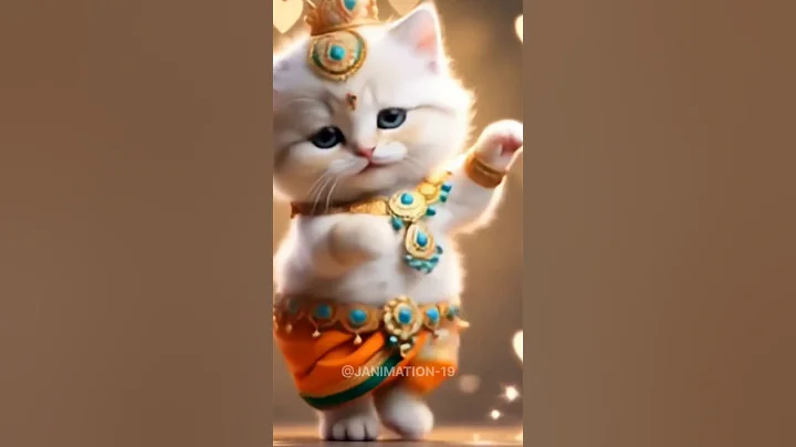 Video 9188781: white turkish angora kitten, eyed white turkish angora, cat cutecat kittens dance, kitten white blue eyes, white fluffy kitten