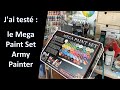 Jai test le mega starter set army painter  apprendre la peinture sur figurine