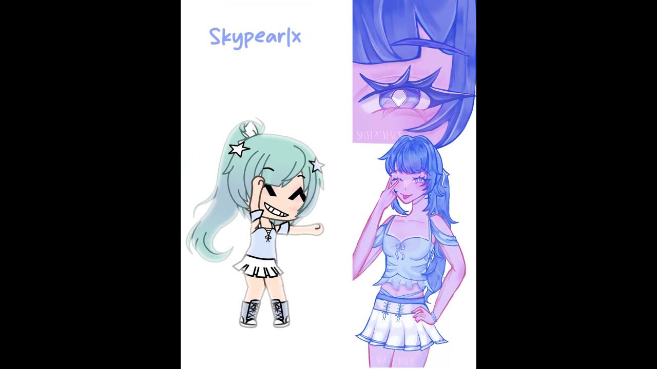 Two Artists One Base COLLAB W Kuracu Gacha Art Artcollab Gachalife Fyp 