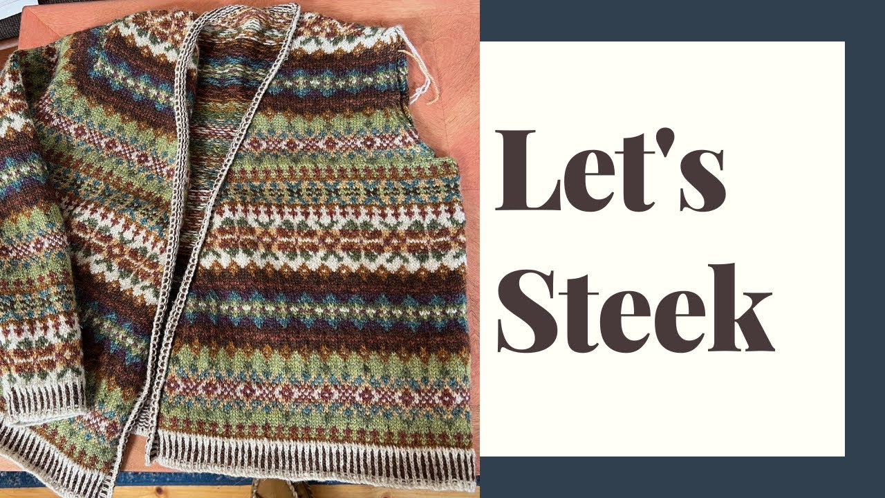 Мел делает вещи: специальный эпизод — Завершение работы над дубовым кардиганом Мари Валлин