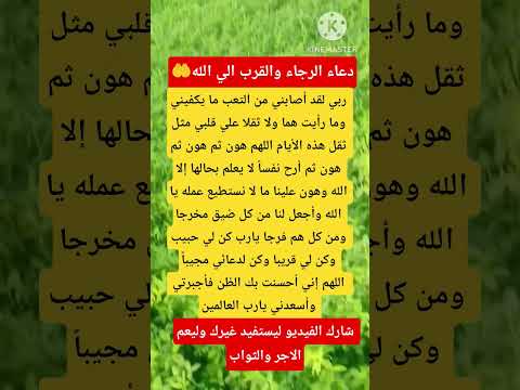 يارب كن لي حبيب وكن لي قريب ولدعائي مجيبا اللهم امين