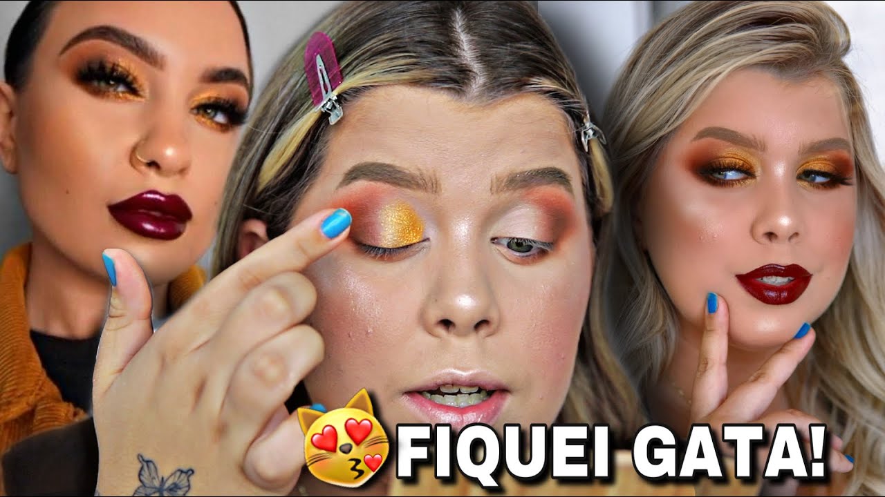 Reproduzi a Make *MAIS USÁVEL* da gringa com FAVORITOS