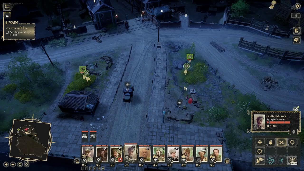 LTH - 025 Beer Hall Brawl, Machinegun bull