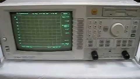 8712ET, Agilent / HP RF Network Analyzer, 300 kHz to 1.3 GHz, from Alliance Test