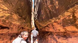 The joint trail, Canyonlands National Park