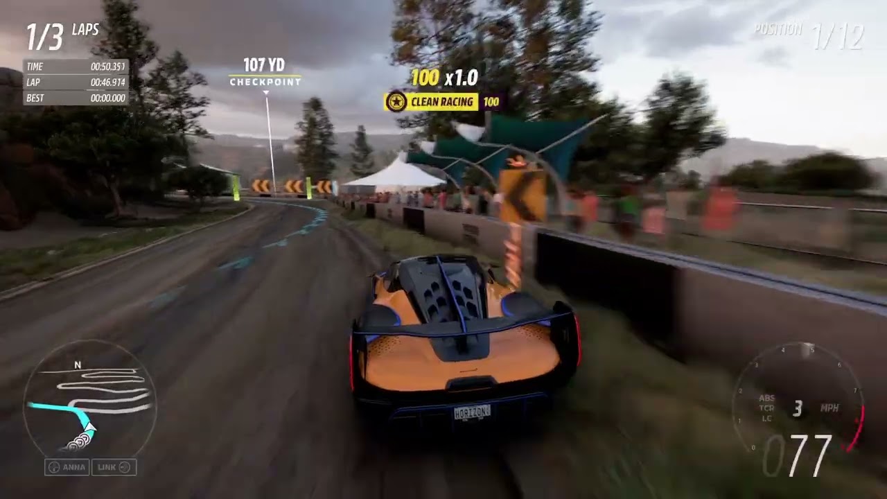 Forza Horizon 5 2021 MCLAREN SABRE Circuit Race #forzahorizon5 