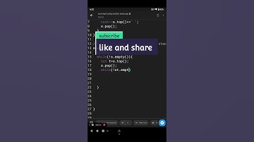 How to sort a stack in C++ #shorts #programming #youtube #C++