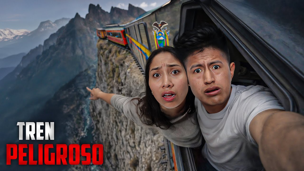 SUBIMOS AL TREN MÁS PELIGROSO DEL MUNDO - Karito La Tóxica, Ni Q' Fuera TV