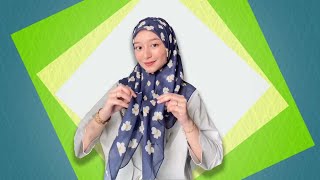 Hijab Tutorial Segi Empat Paling di Gemari Mamah Muda