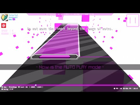 (Lv. 1 Easy) Tutorial by Maoudamashii ~ Dance Rail Refresh