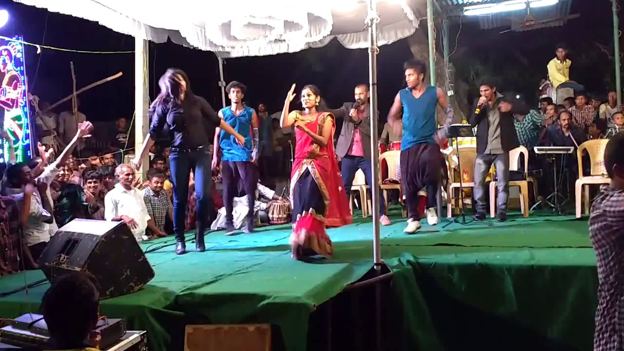 GUNNA GUNNA MAMIDI VILLAGE STAGE PERFORMENCE YouTube