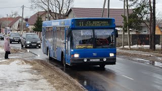 Бобруйск, МАЗ-103 №316, маршрут 17 (29.04.2024)