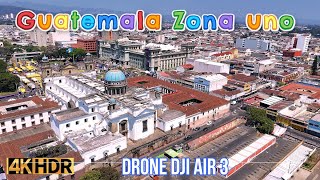 Ciudad de Guatemala Zona Uno Drone 4K