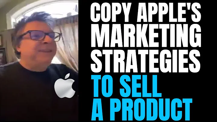 How to sell a product by copying Apple's marketing...