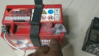 How to charge motorcycle  battery at home