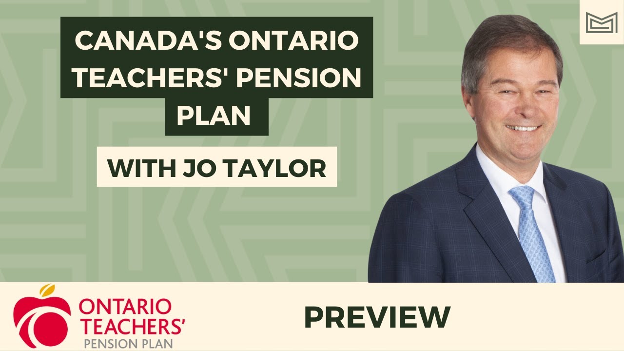 Why The Ontario Teachers' Pension Plan Prioritises Active Investment Management, with Jo Taylor