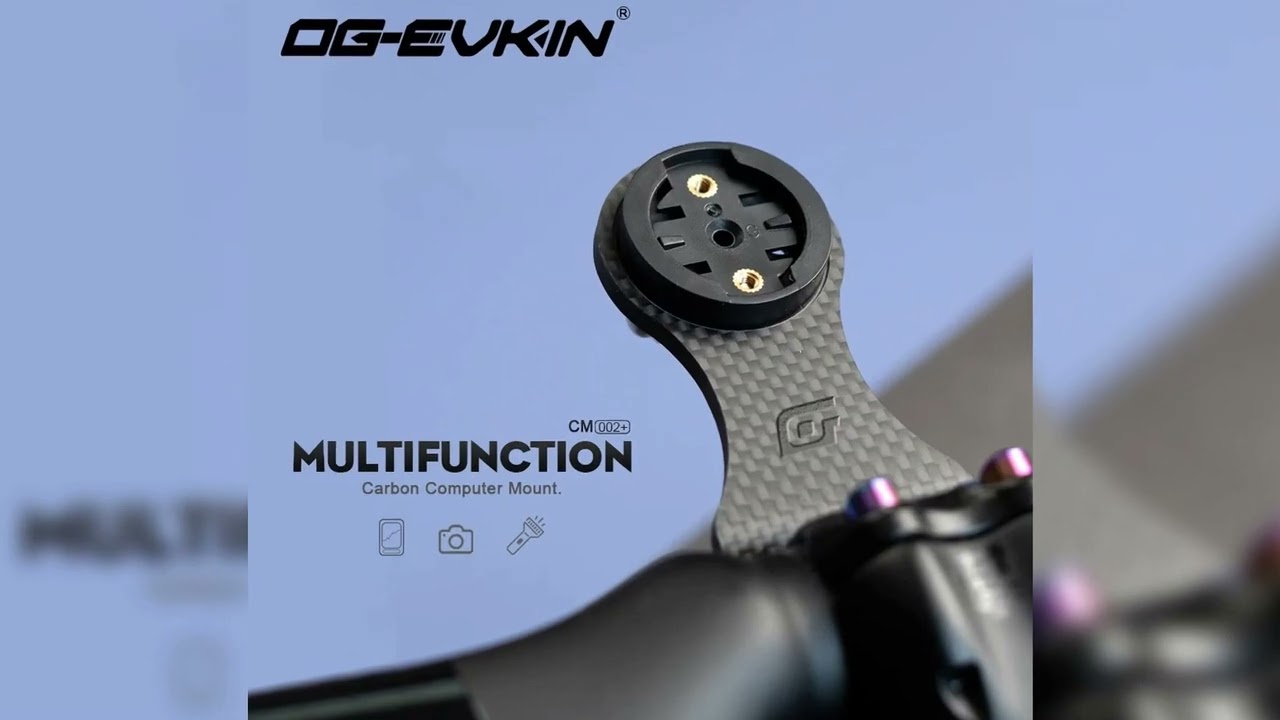 Latest Products You Must Know! OG-EVKIN CM-02+ Bike Stem Extension Carbon Computer Mount Code Tabl