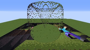 Minecraft falling blocks art