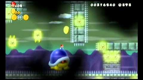 NSMB Wii Custom level - Lights Out