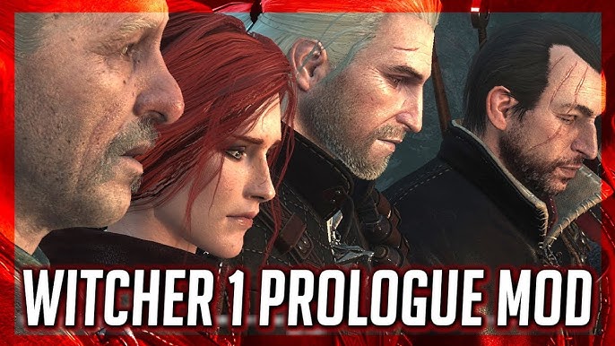 THE WITCHER 1 FOI RECRIADO COM JOGABILIDADE E GRÁFICOS DE THE WITCHER 3! -  SIMPLESMENTE INCRÍVEL!!! 