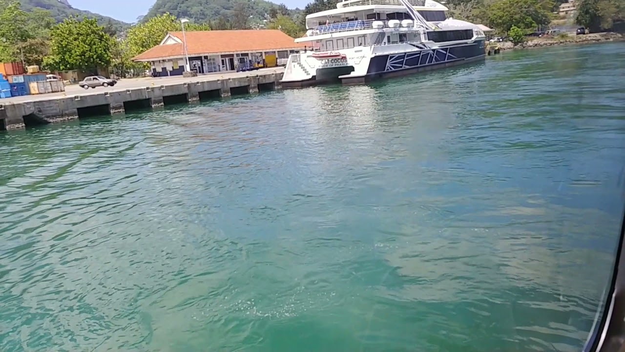 Mahe to Praslin on boat. #1