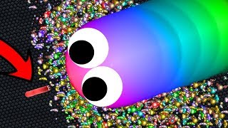 Slitherio Small Ai Hacker Vs Big Snakes epic Slitherio Gameplay