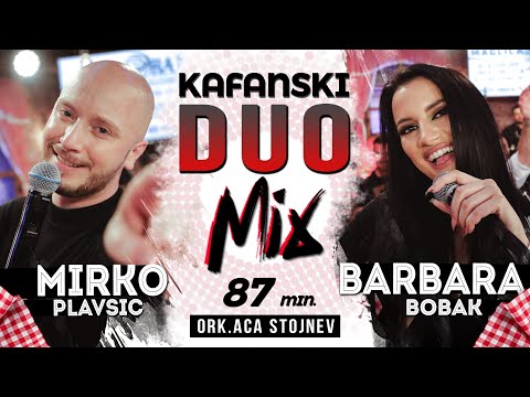 BARBARA BOBAK  & MIRKO PLAVSIC - KAFANSKI DUO MIX 87 MIN | UZIVO (ORK. ACA STOJNEV) 2022 | OTV