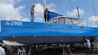 Dolphin 2 Maintenance in Progress ⚓ | Keeping Aruba Charters Safe &amp; Ready